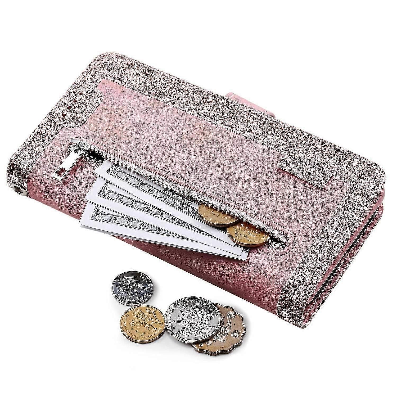 Wallet Case Compatible with Samsung Galaxy S25 Ultra - PU Leather Cover with 9 Card Slots & Magnetic Closure