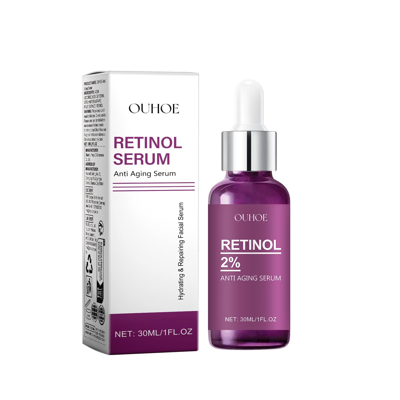 Revitalize Your Skin with Grape Fruit Essence, Anti-Aging, Moisturizing, Facial Care ,30ml