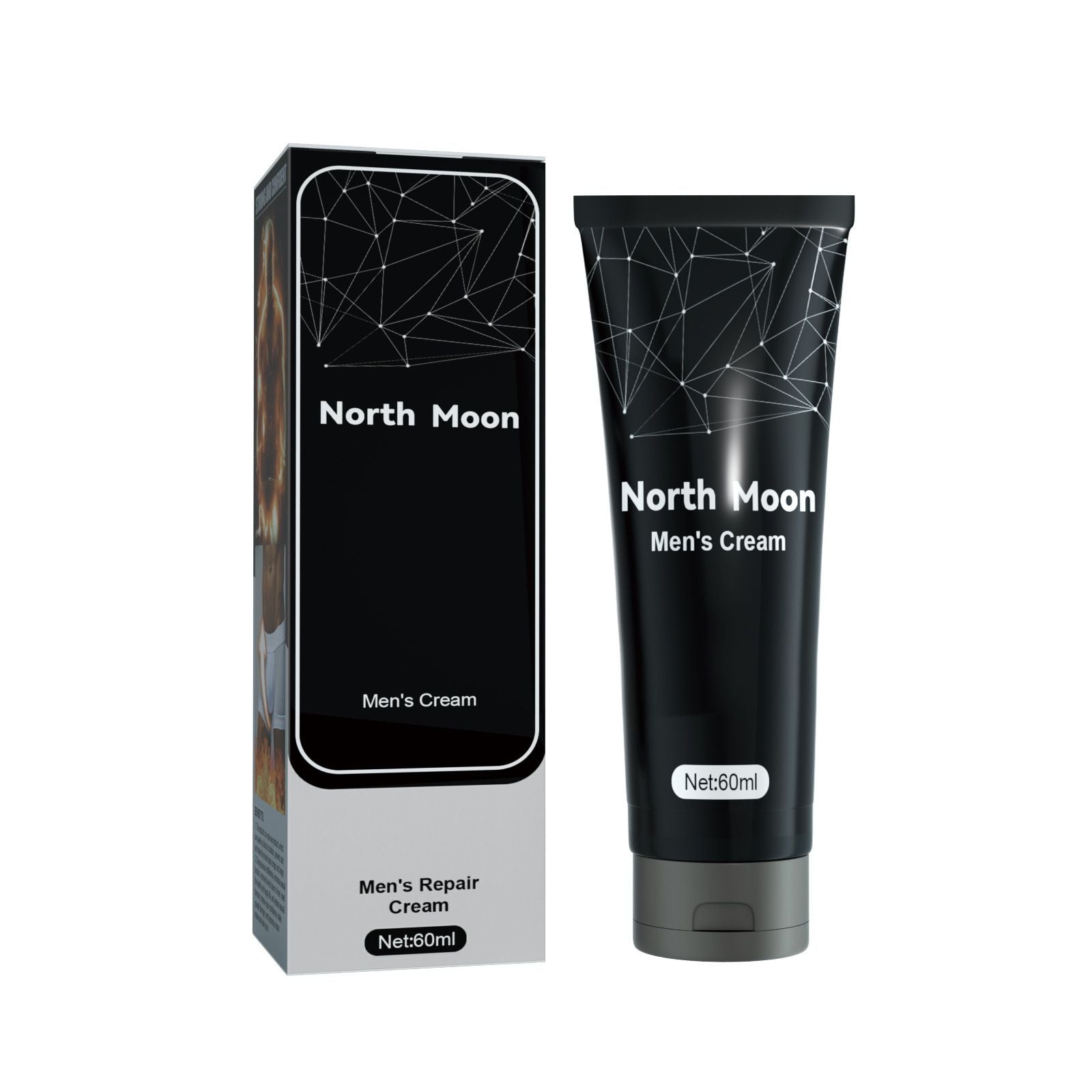 60ml Mens Body Cream with Repair and Moisturizing