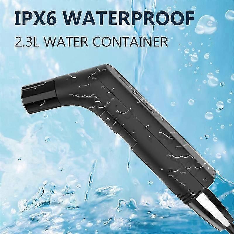 New Wower Portable Electric Bidet For Personal Hygiene Cleaning 2.3l Shattaf Rechargeable Travel Camping Bidet Shower Sprayer