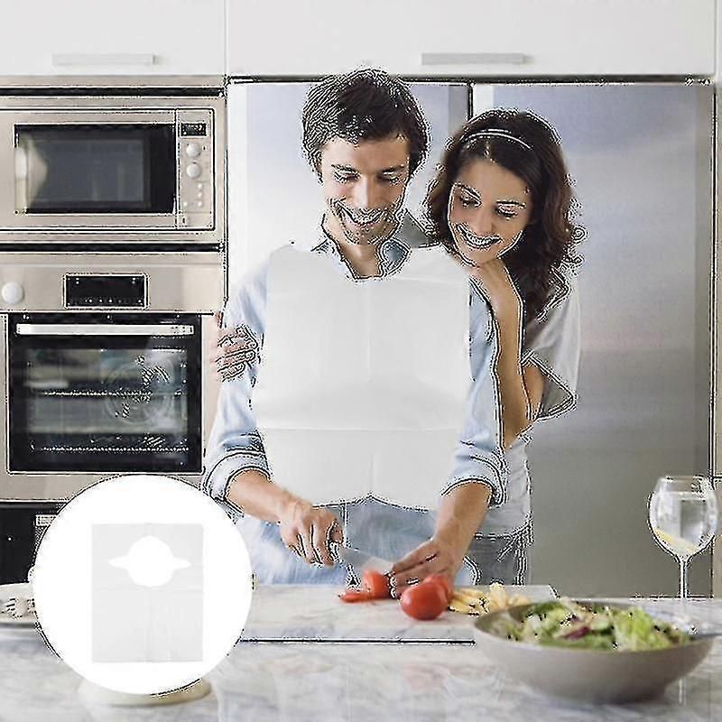 Disposable Sleeveless Bib for Feeding and Hygiene Use