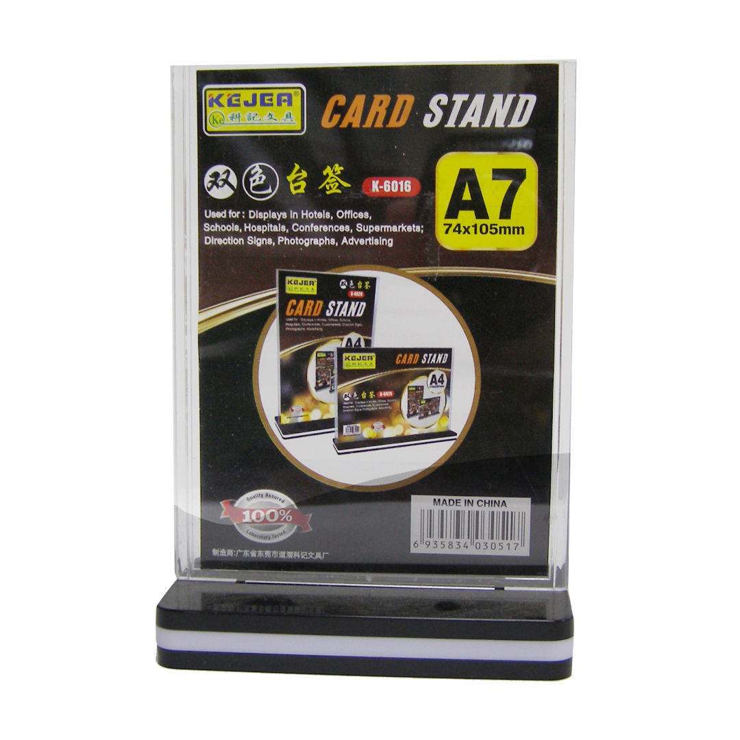 RSC Kejea Acrylic Based Card Display Stand