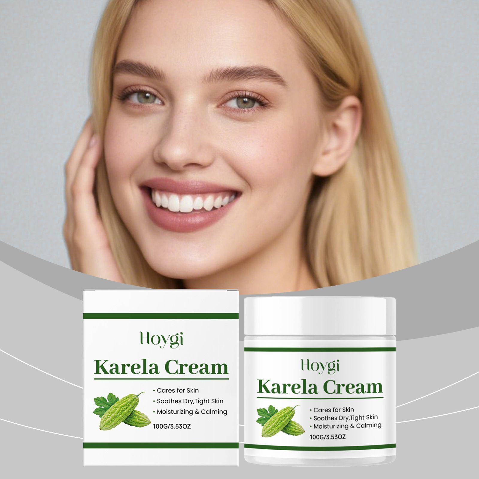 100g Bitter Melon Face Cream with Oil Balance and Care