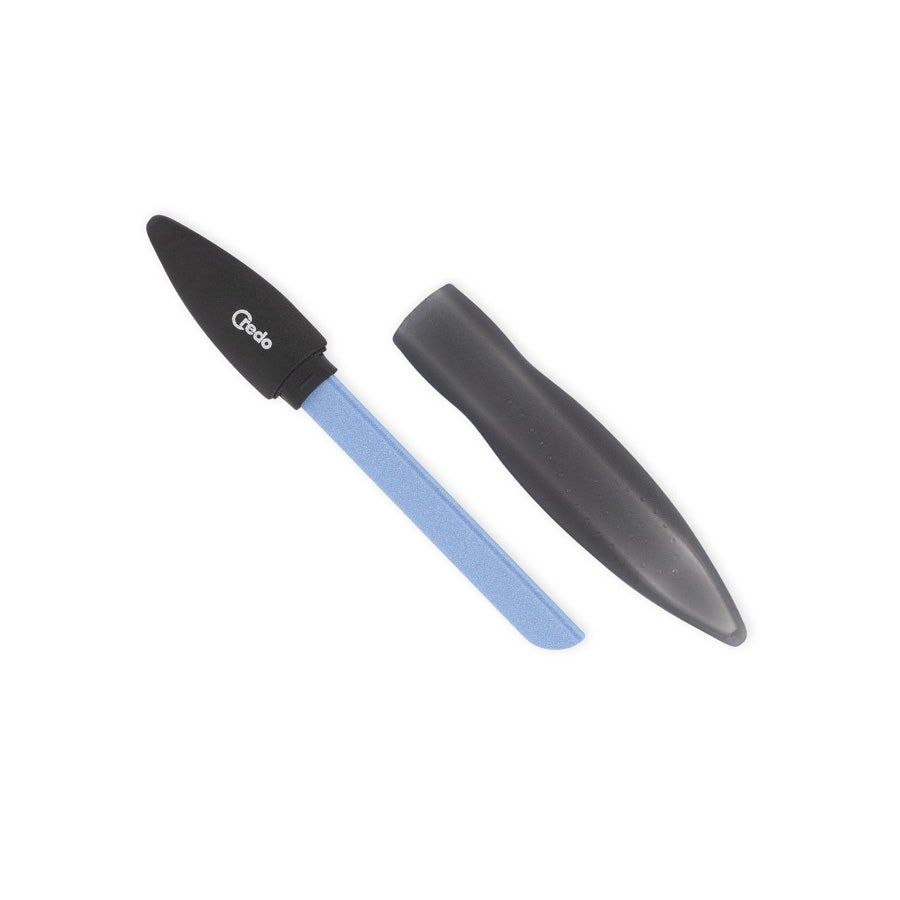 Credo Solingen Nail File 3 Filing Sides, Black