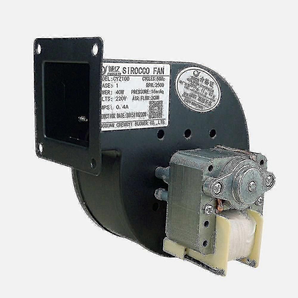 220V 40W Furnace Fan Air Blower Small Centrifugal Fan for Boiler Heat Sink Cooling System Ventilation Equipment Accessories Industrial Exhaust Fan