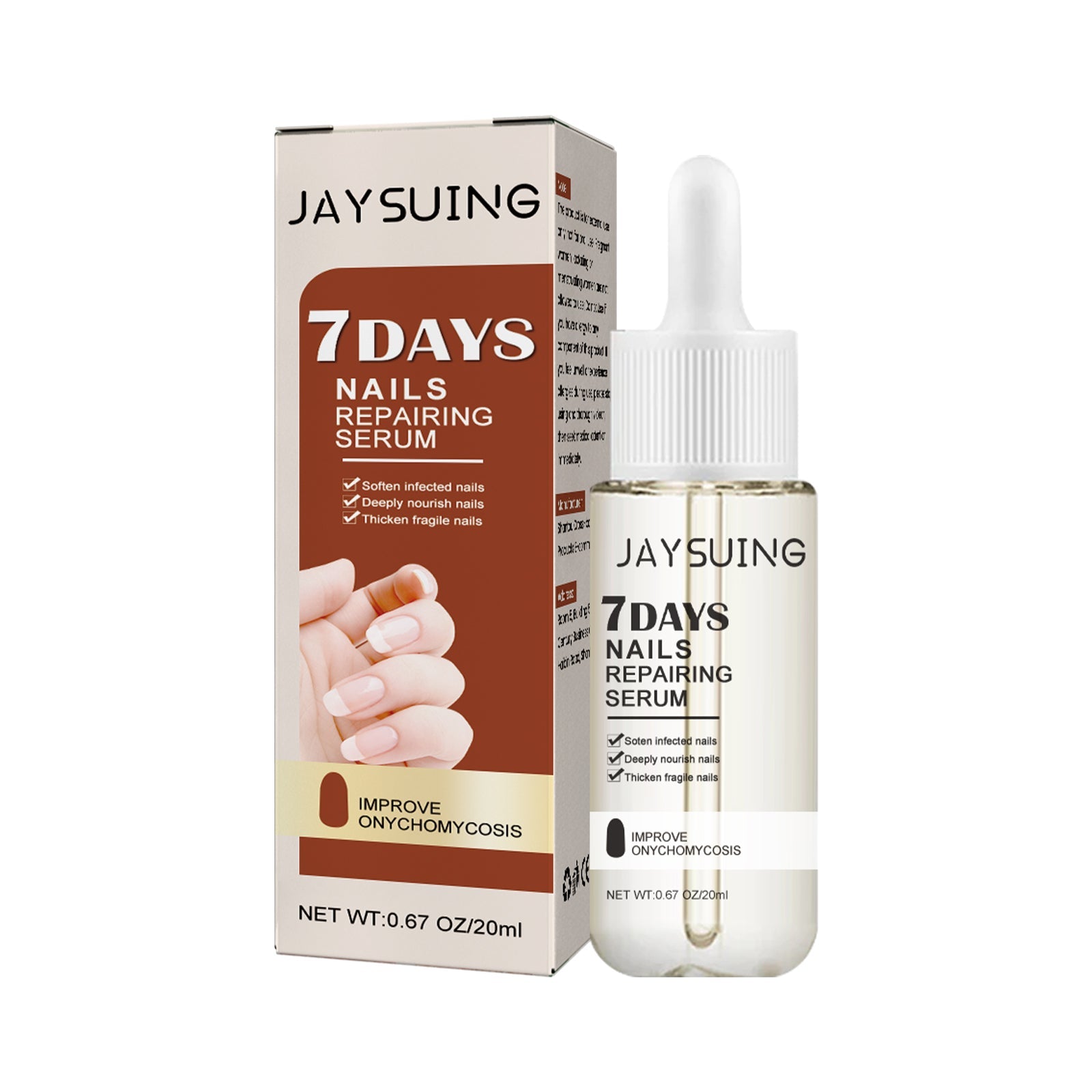 7 Day Nail Care Essence for Manicure, Stronger Nails, Fungal Treatment, Nourishing Serum ,20ml