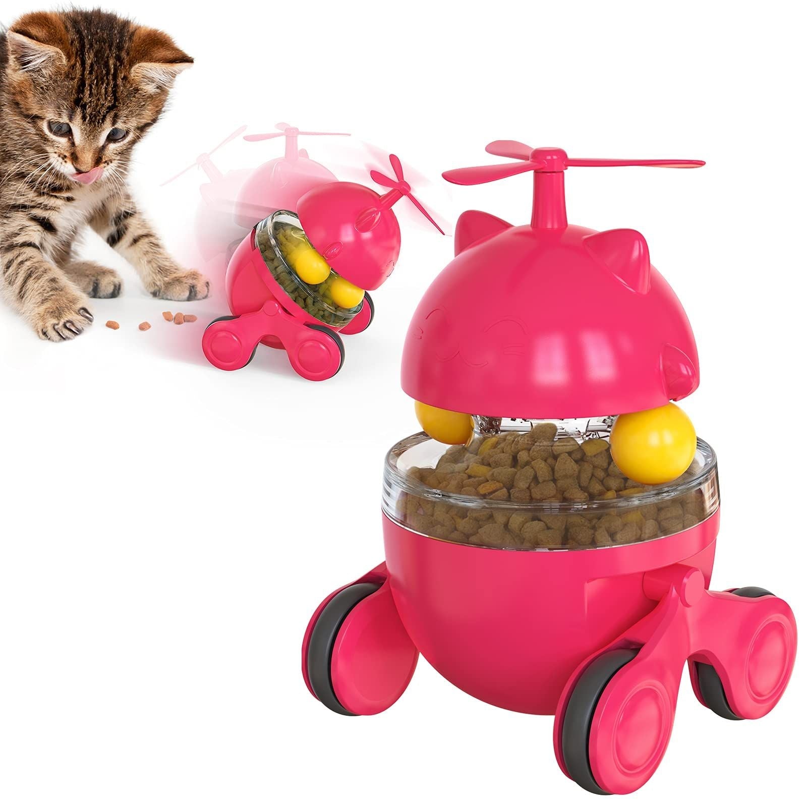 Pet Toy Tumbler Cat Turntable Leaking Food Ball Training