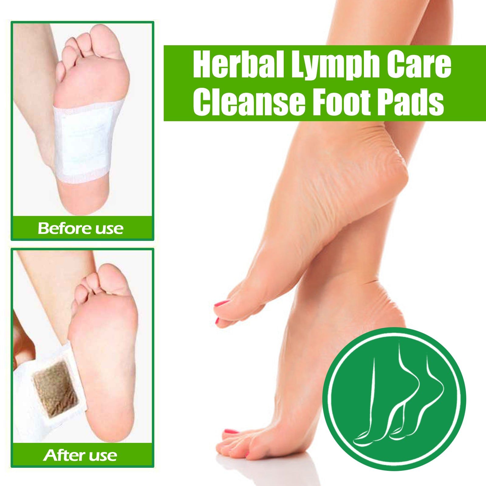 Body Care Foot Pads for Firming Skin, Detox, Relaxation, Cold Relief ,20pcs