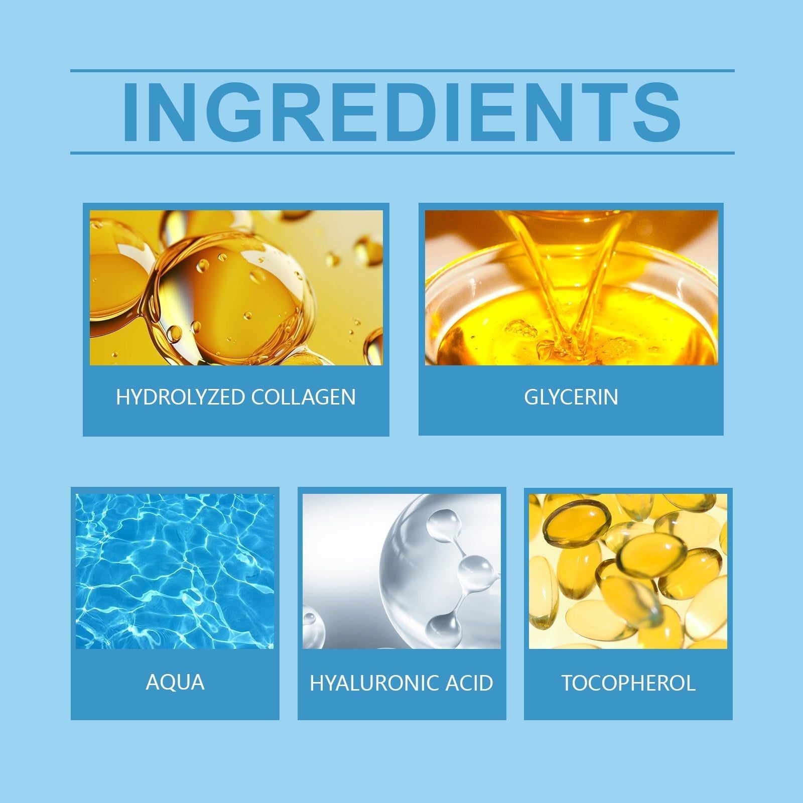 Hydrating Hyaluronic Acid Roller Serum for Moisturizing and Firming Skin, Collagen Boost ,10ml/box