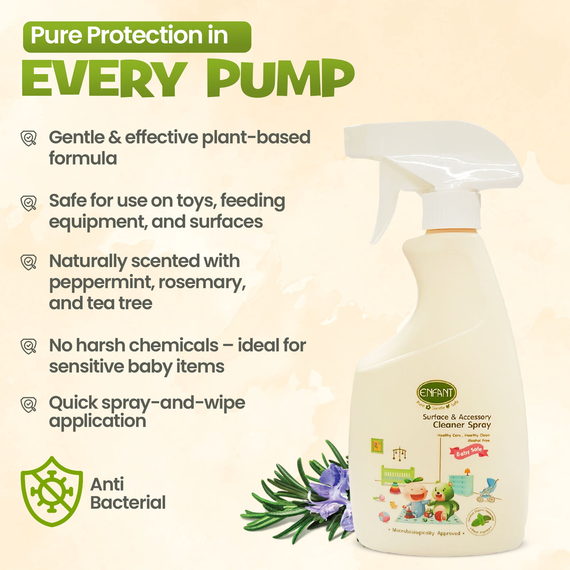 ENFANT Surface & Accessory Cleaner Spray