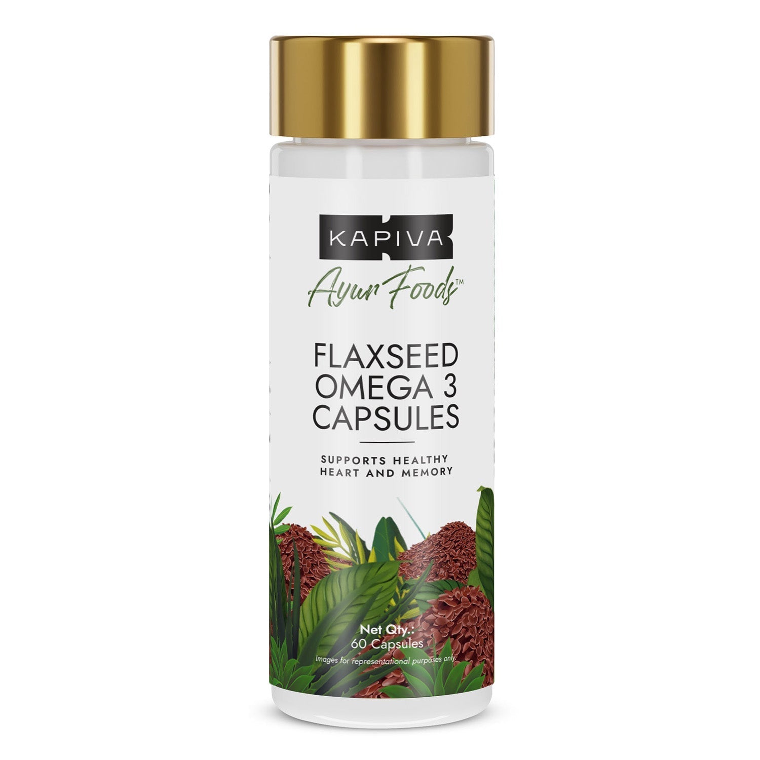 Kapiva Health Essentials Combo (Milk Thistle 120 Capsules + Omega 3 60 Capsules + Spirulina 120 Capsules)