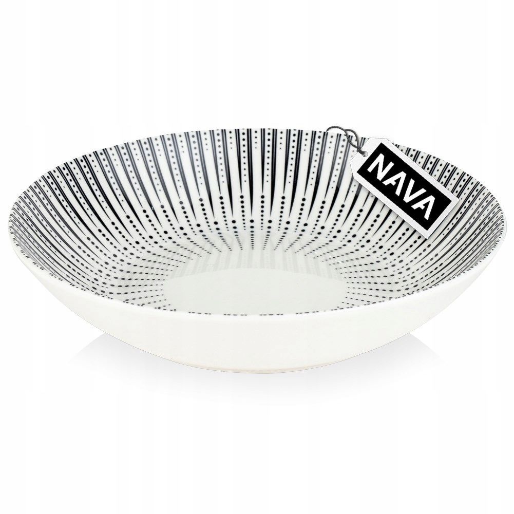 NAVA Porcelain Plate for Soup Iris, 20cm