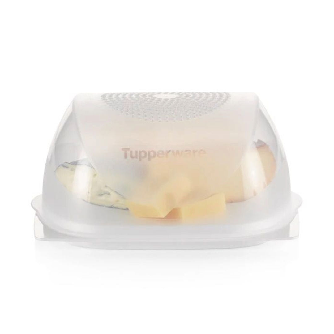 Tupperware CheeSmart Medium Server, White Plastic