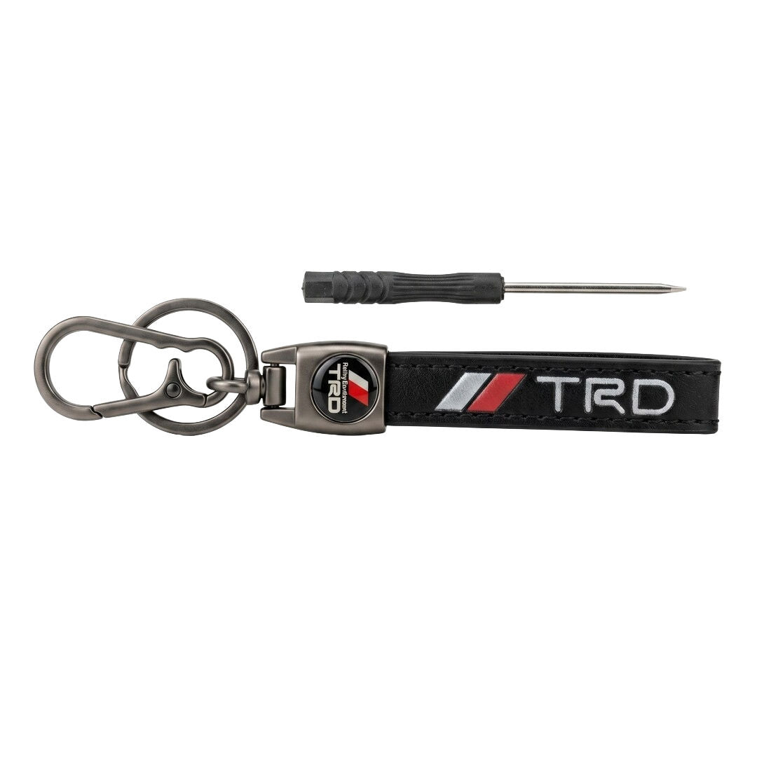 Premium Car Logo Leather Keychains