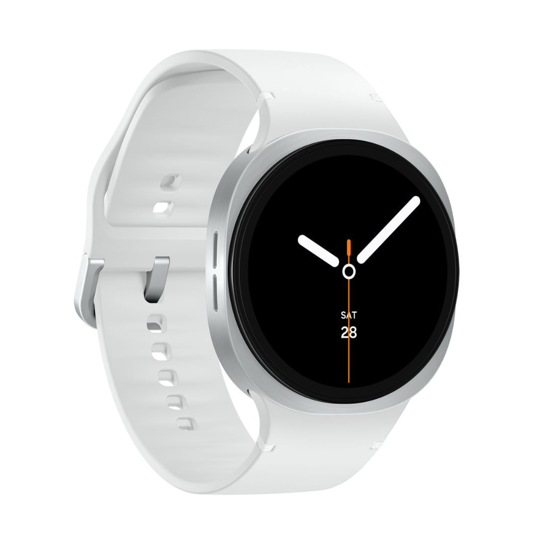 Samsung Galaxy Watch8 LTE 44mm Smartwatch, Sapphire Glass & Armor Aluminum, 5ATM + IP68, Silver