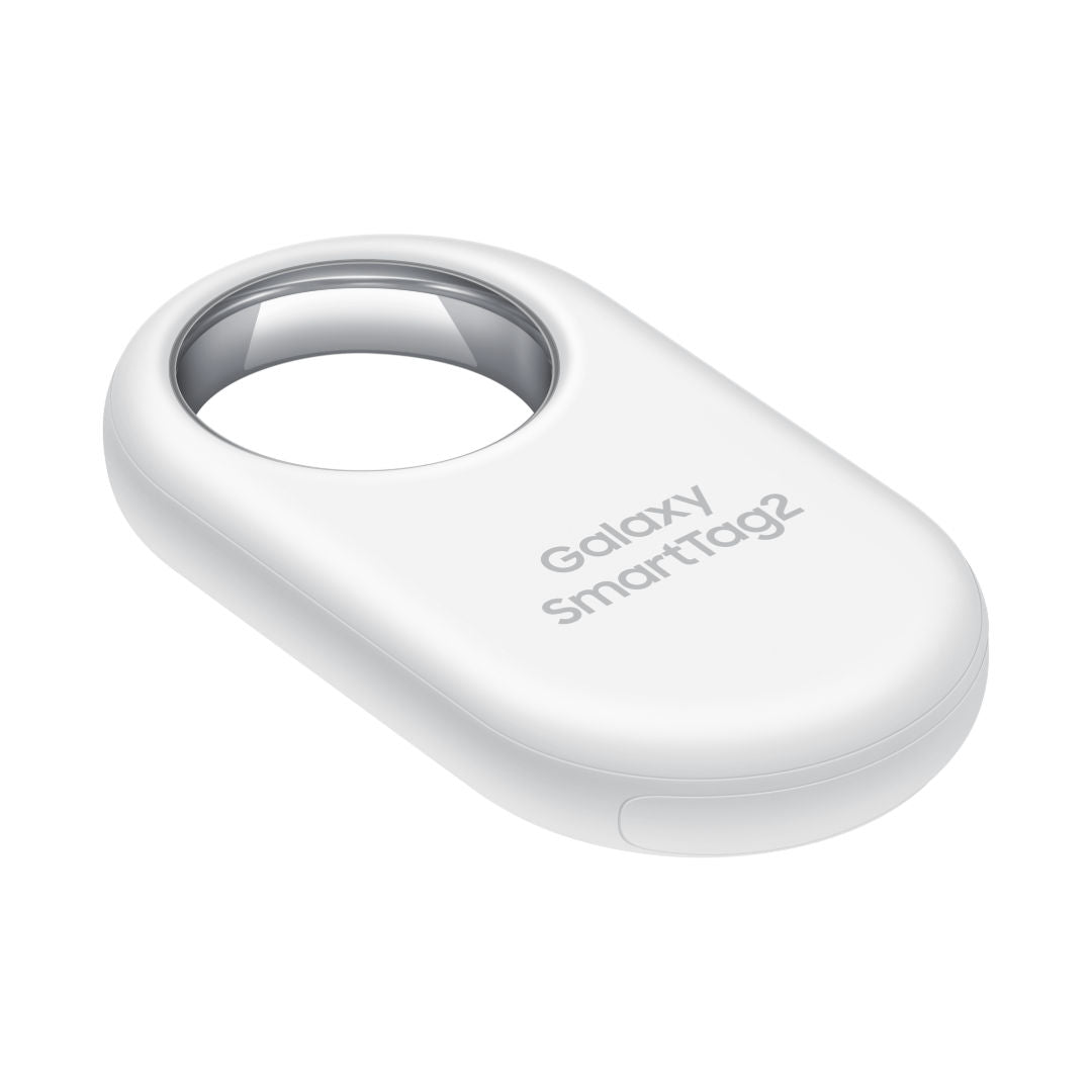 Samsung Galaxy SmartTag2 Bluetooth Tracker, White, Pack of 1, Up to 500 Days Battery