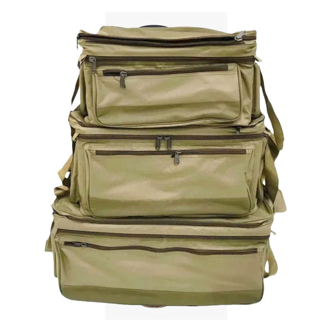 Waterproof Camping Luggage Bag with Handle, Portable Durable Travel Storage Suitcase