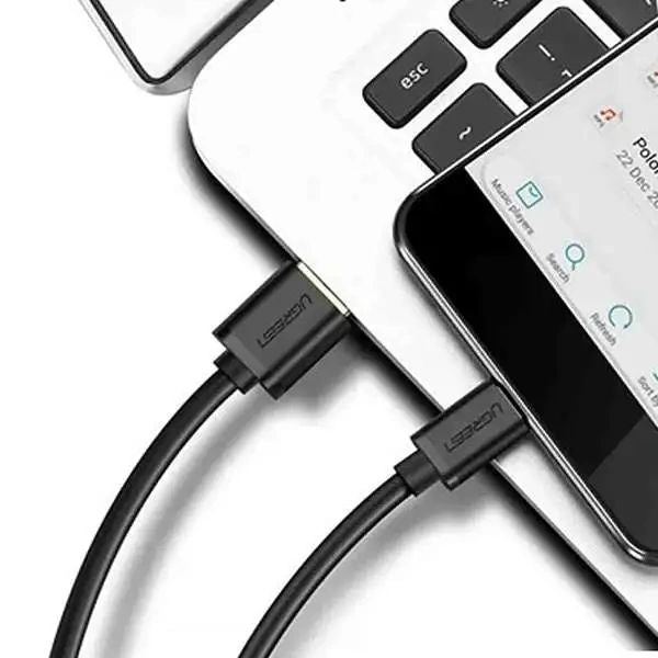 كابل الشحن السريع UGREEN US287 من USB-A إلى USB-C، 3 أمبير، QC3.0، بطول 2 متر
