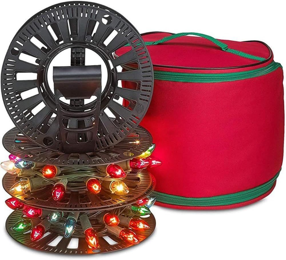 Christmas Holiday Light Storage Bags Multi Purpose Light Storage Holder Bag for Festival