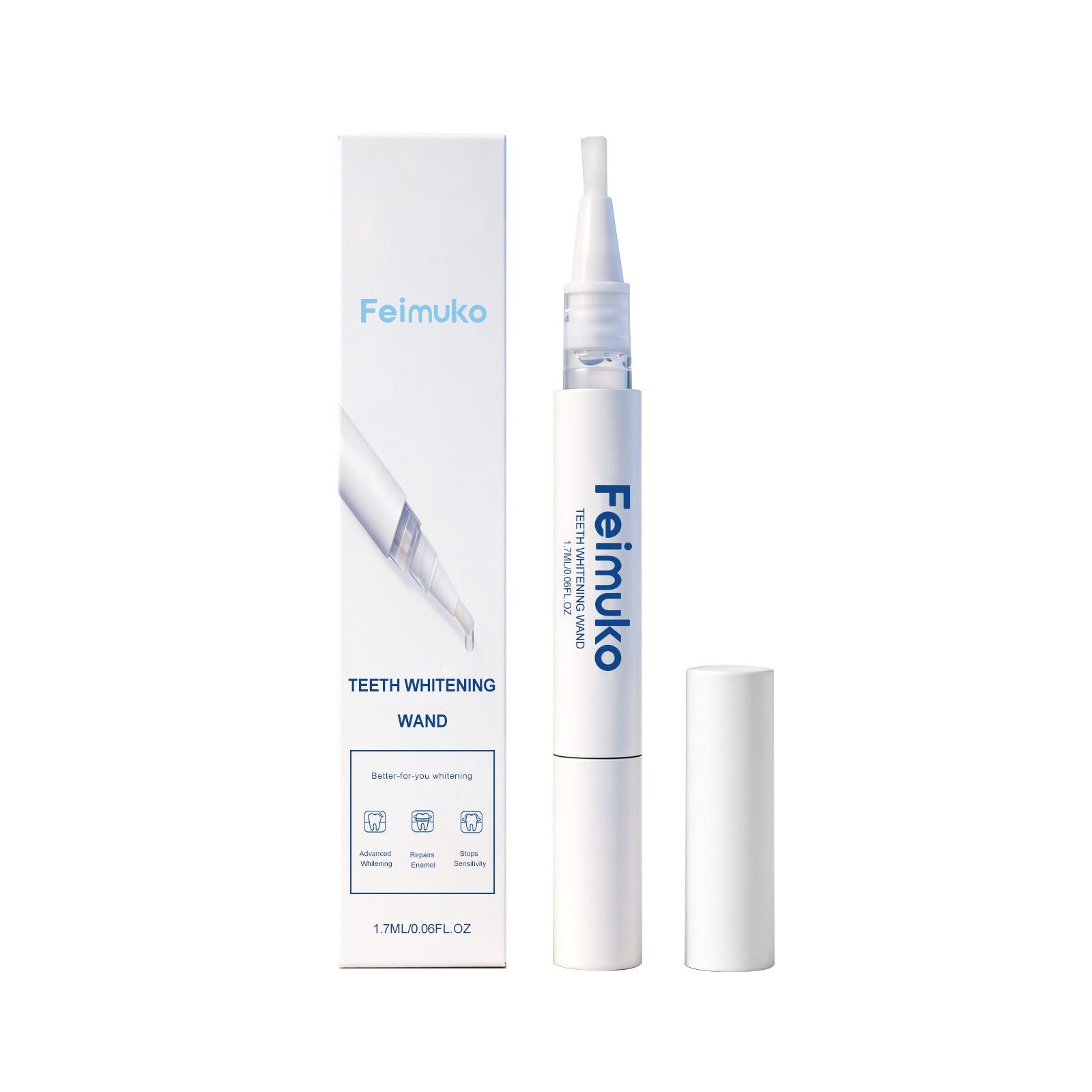 Teeth Whitening Pen Stain Removal Gel 1.7ml