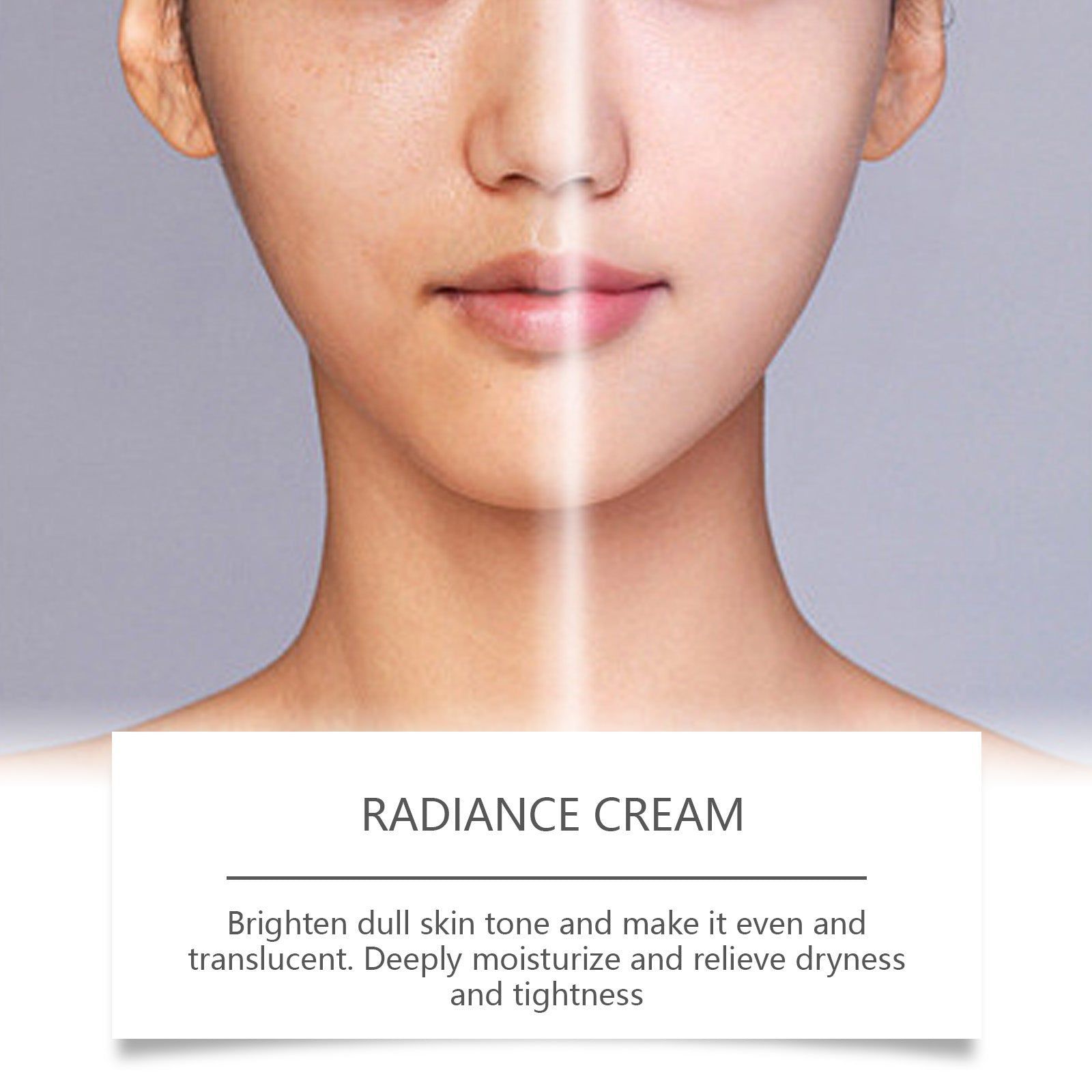 Brightening Skin Cream, Hydrating Moisturizer for Radiant, Glowing, and Youthful Skin ,50g