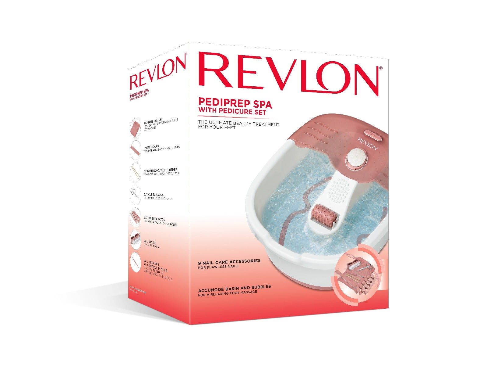 Revlon Pediprep Spa Pedicure Set, 9X1