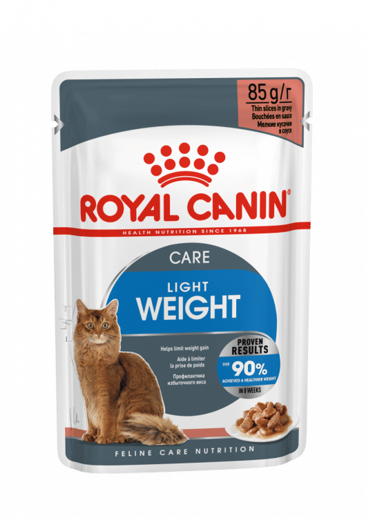 Royal Canin Feline Care Nutrition Light Weight Care - 12 Wet Food Pouches