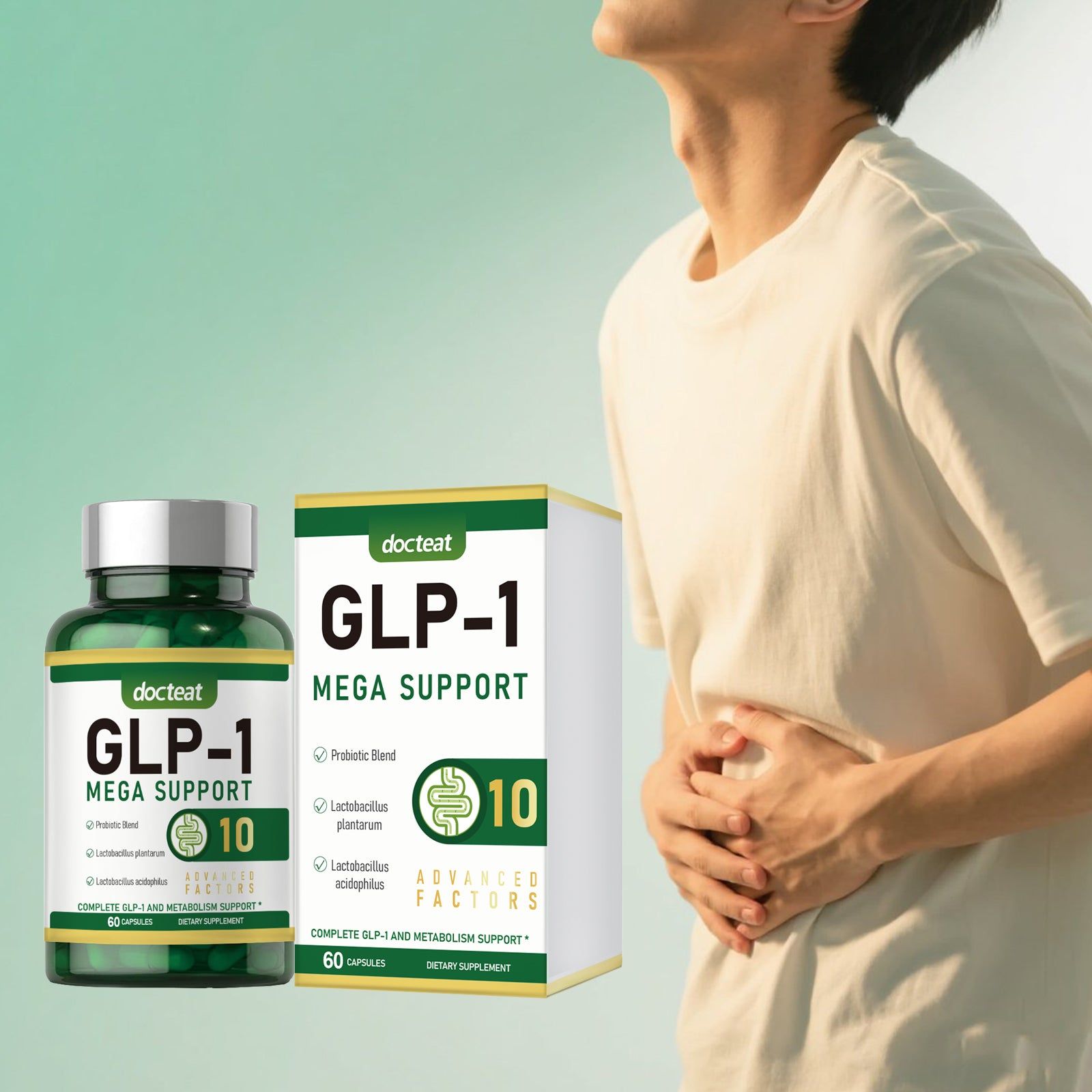 Boost Your Body Care, Reduce Appetite, Support Metabolism, Feel Energized ,60 capsules