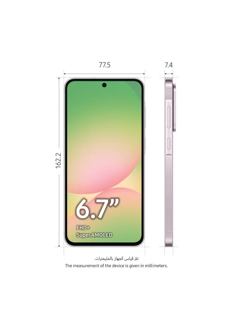 Galaxy A56 5G Dual SIM Awesome Pink 8GB RAM 256GB