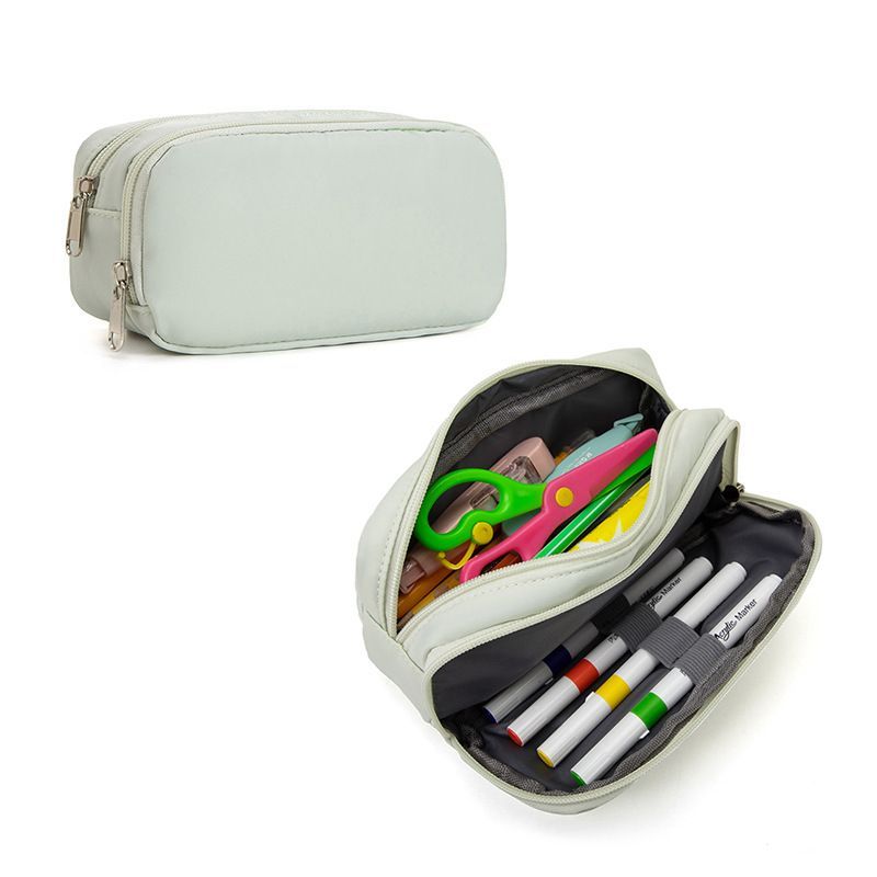 Large Capacity Pencil Case Student Kids Pen Pouch Box Office Desk Storage Bag