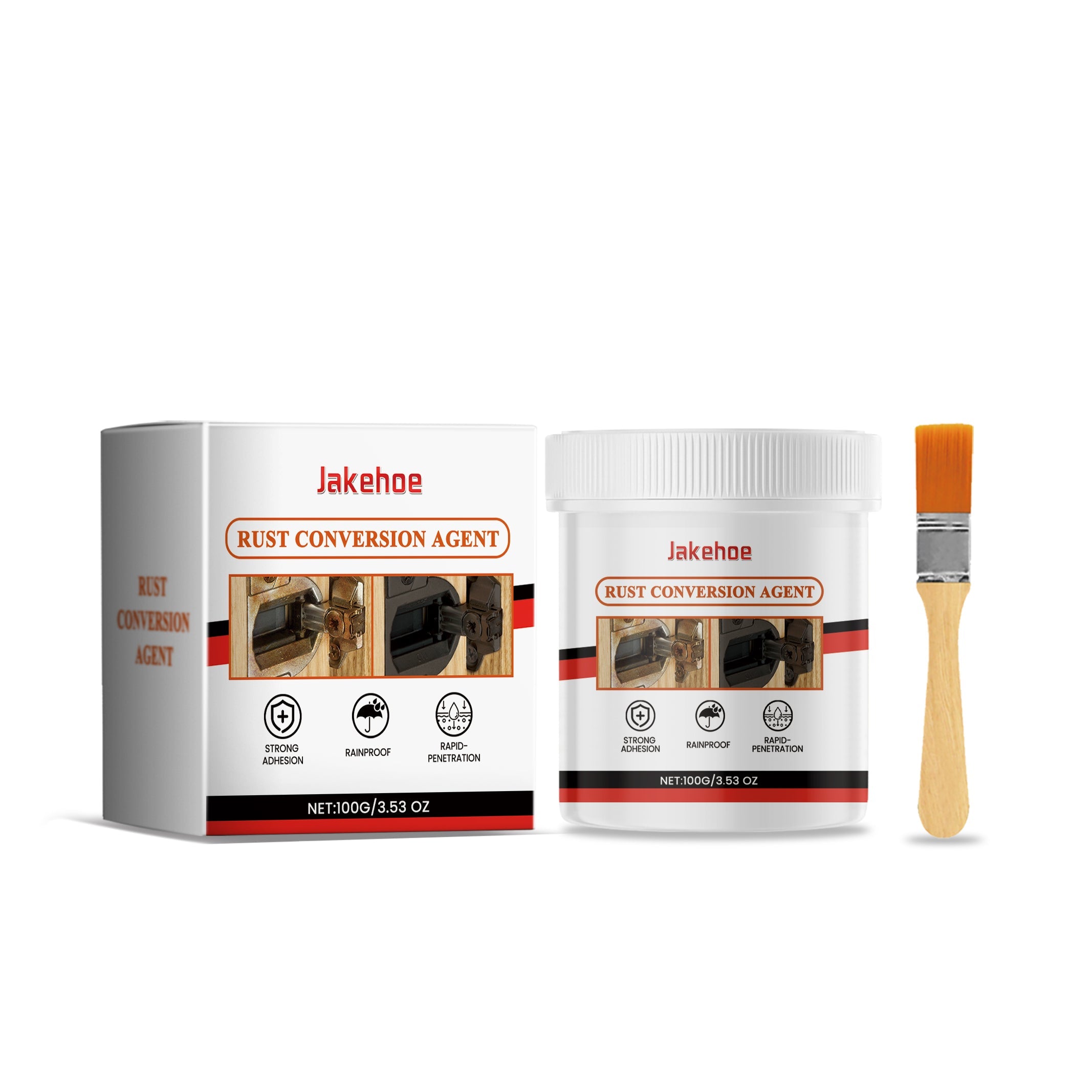 Transform Rust to Protection, Rust Conversion Solution, Extend Metal Life ,1 set