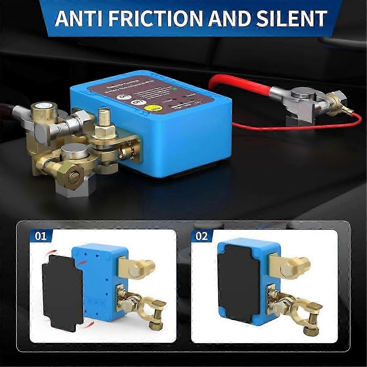 12V 240A Remote Battery Cutoff Switch With Voltage Protection