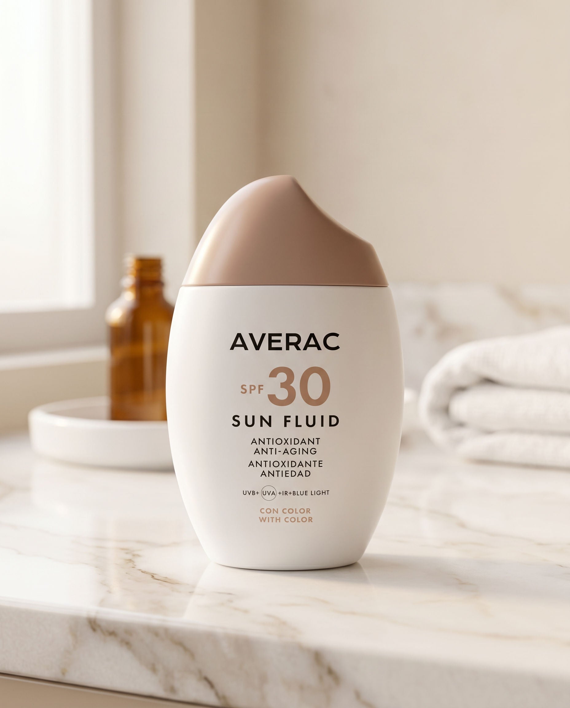 Averac Sun Fluid SPF 30 With Color