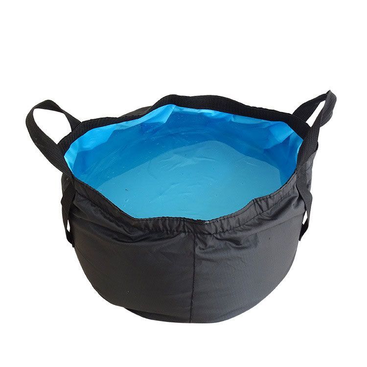 Collapsible Bucket Outdoor Folding Water Basin Portable Water Container For Travel Camping