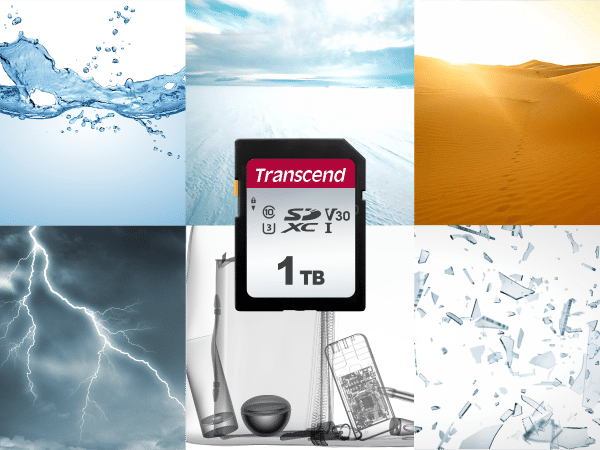Transcend TS1TSDC300S, 1TB SD Card UHS-I U3