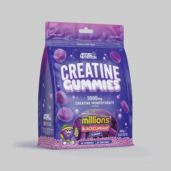 AN CREATINE GUMMIES 3000MG MILLIONS BLACKCURRANT