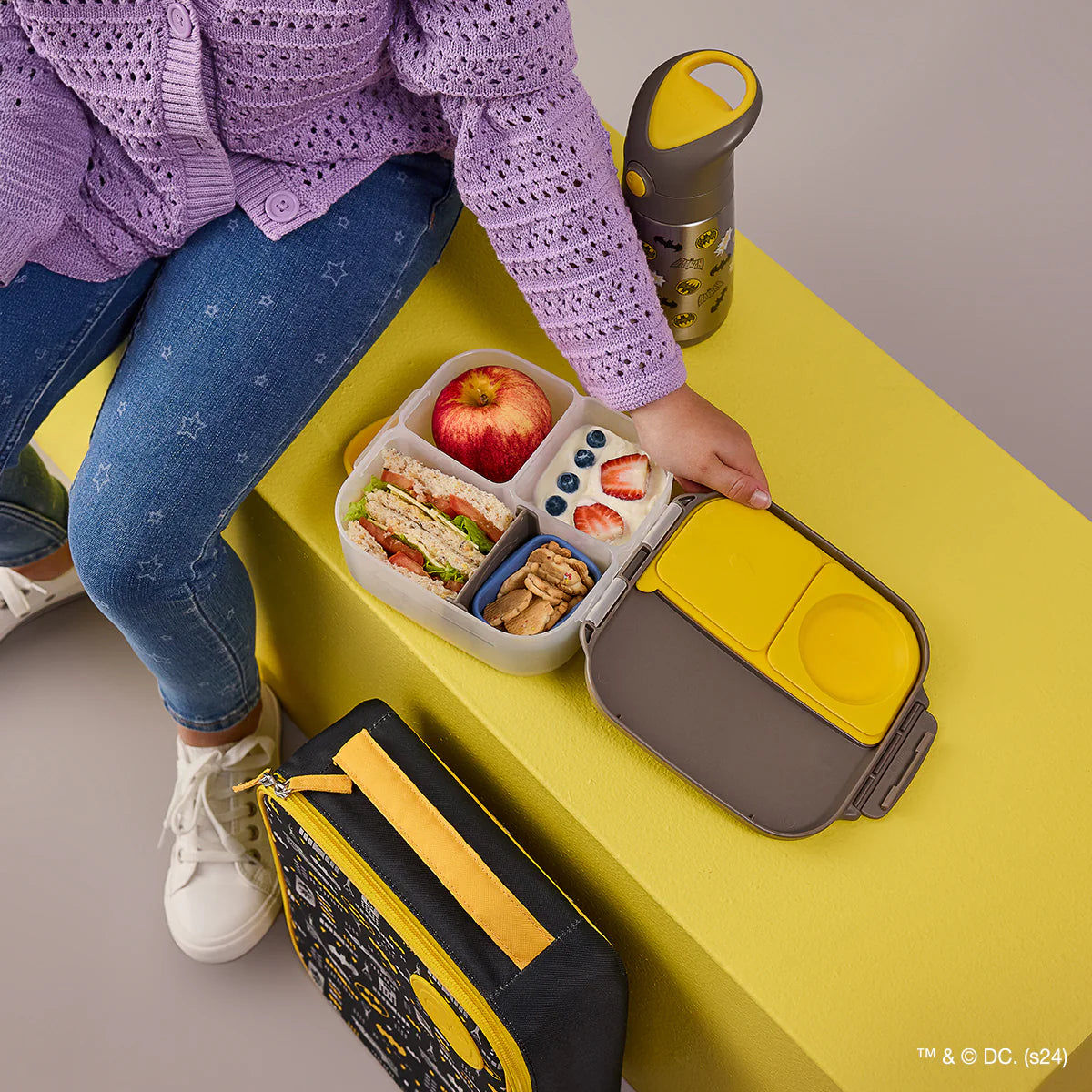 b.box Mini Lunchbox - Batman