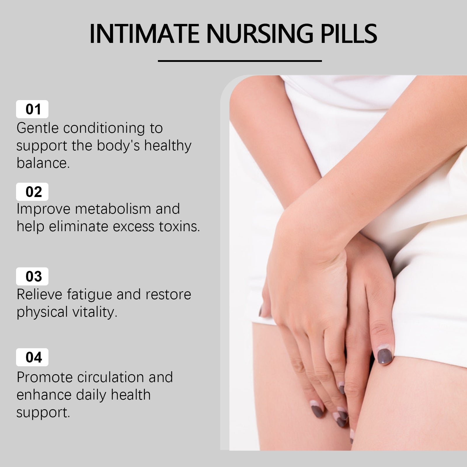 Revitalize Your Body Care Pills, Improve Circulation, Relieve Discomfort, Rejuvenate Women ,1set
