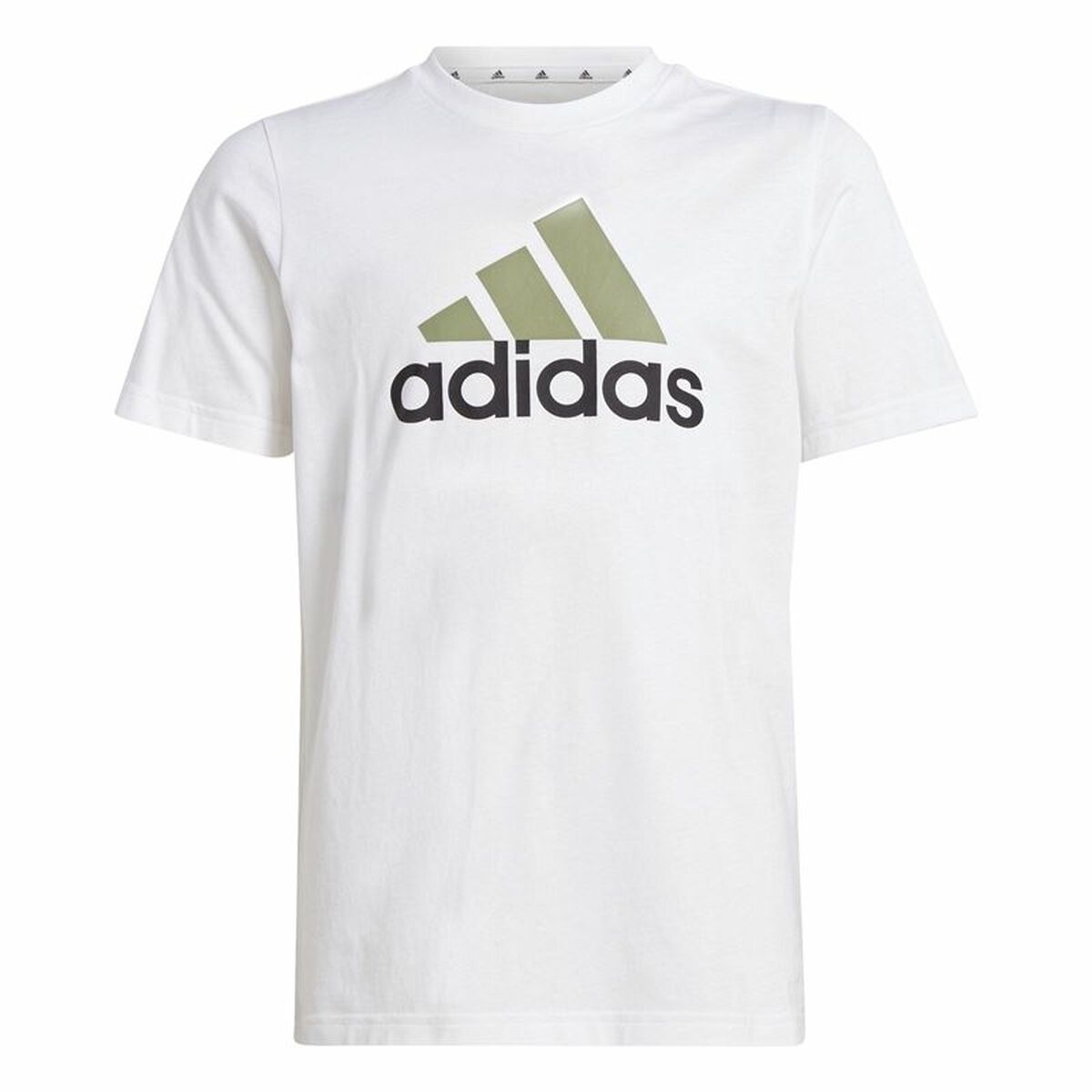 Unisex Short Sleeve T-Shirt Adidas Essentials White