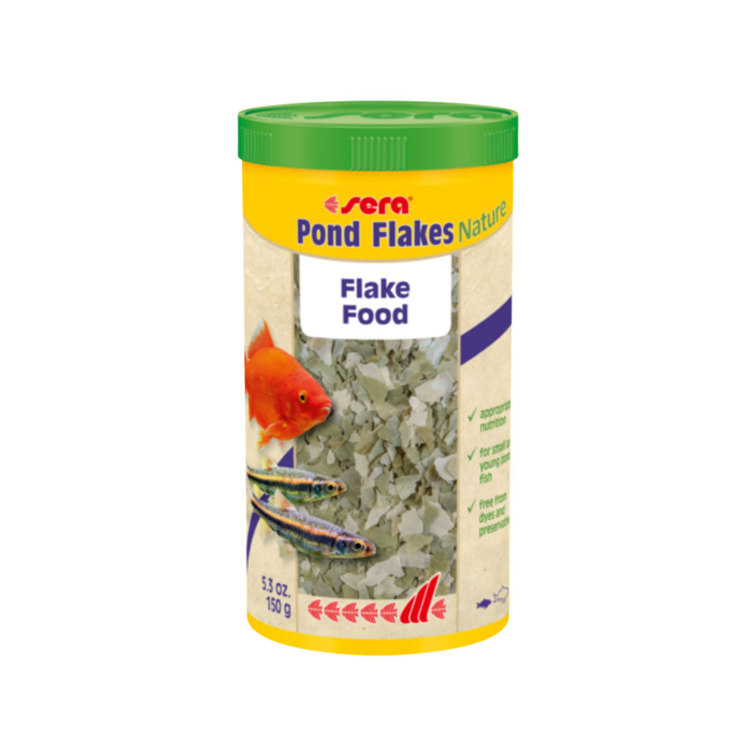Sera Pond Flakes Nature Food for Smaller Pond Fish