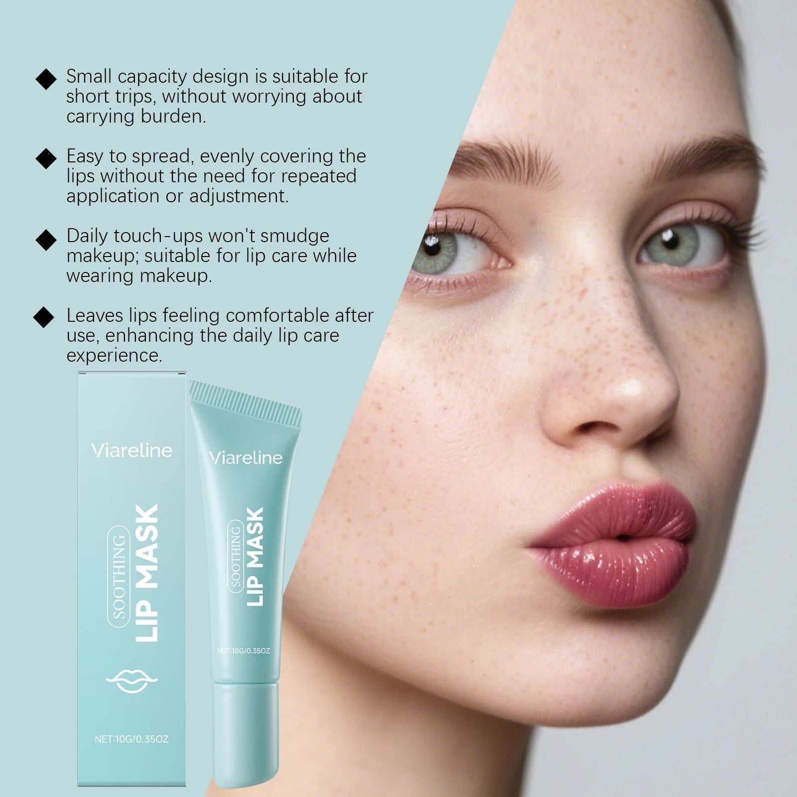 10g Hydrating Lip Mask with Nourishing and Overnight Care