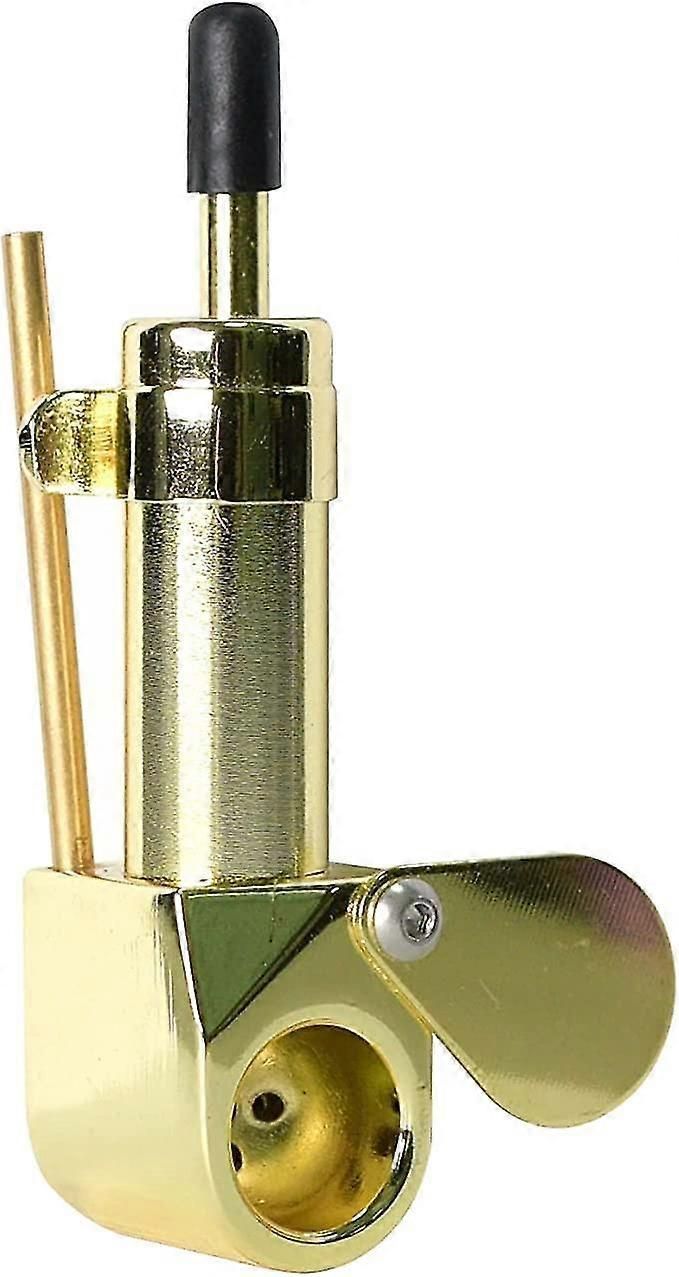 Portable Brass Proto Pipe CNC Machined Storage Tube with Poker Tool