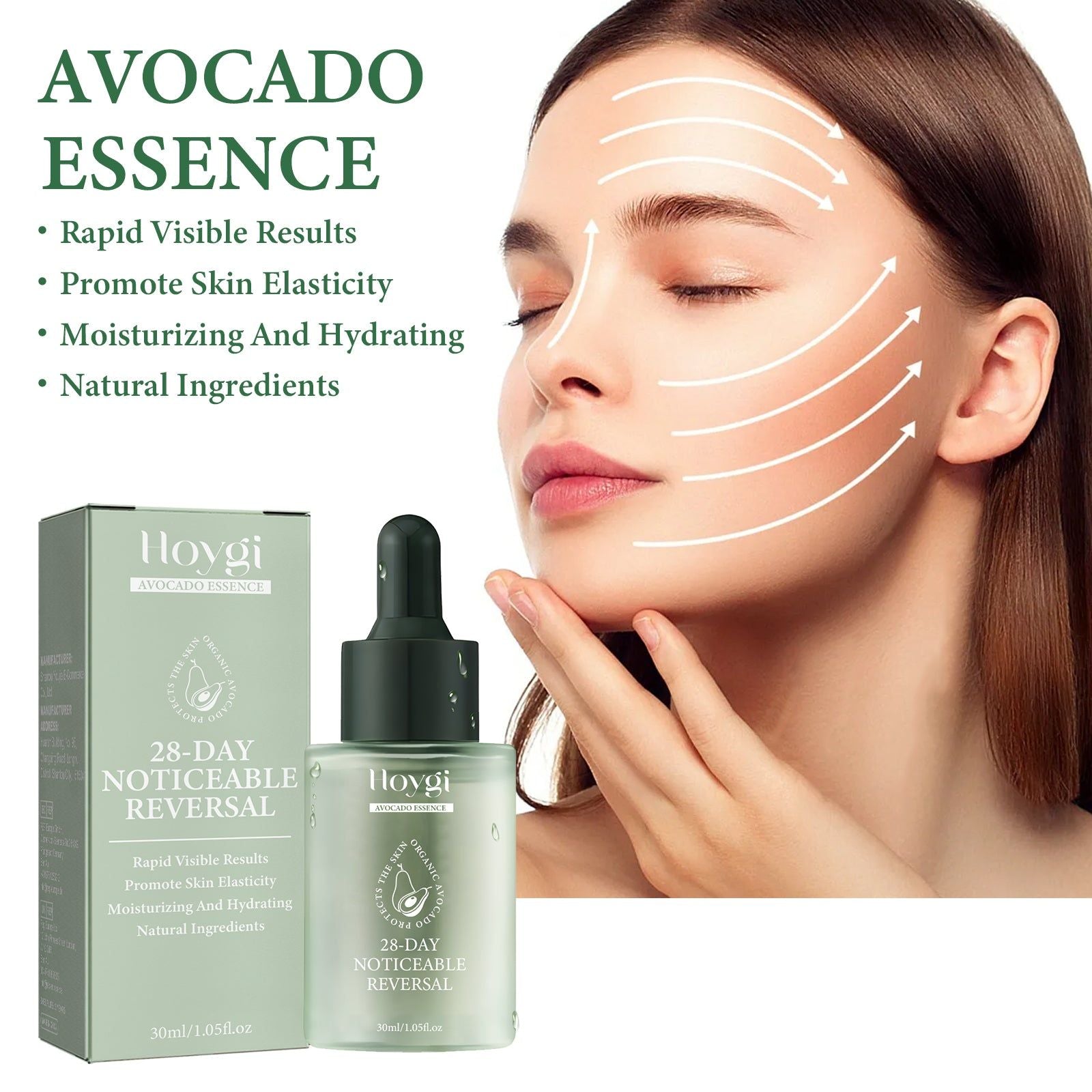 28-Day Anti-Aging Serum, Moisturize and Firm Skin, Reduce Wrinkles, Brighten, Rejuvenate ,30ml