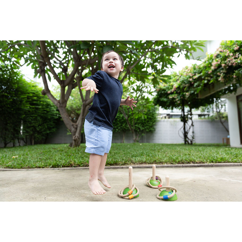 PlanToys Meadow Ring Toss — Wooden Game