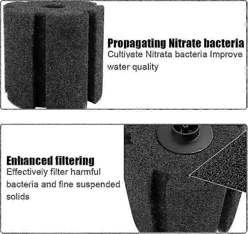 Sponge Filter, Soft Biochemical Sponge Filter For Fish Tank Aquarium, Aquarium Fish Tank Filter