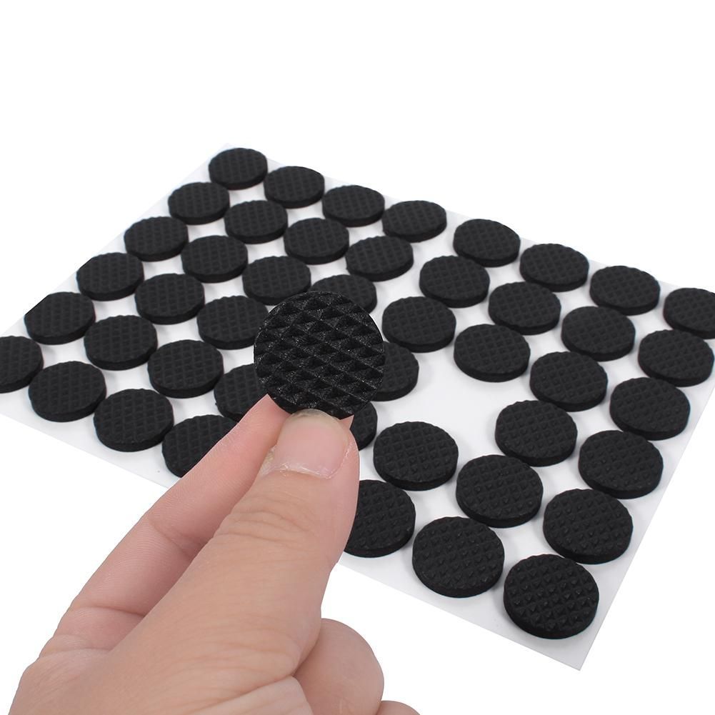 Non-slip Self-adhesive Rubber Feet Pads Black Funiture Chair Pads Protector Floor Protectors
