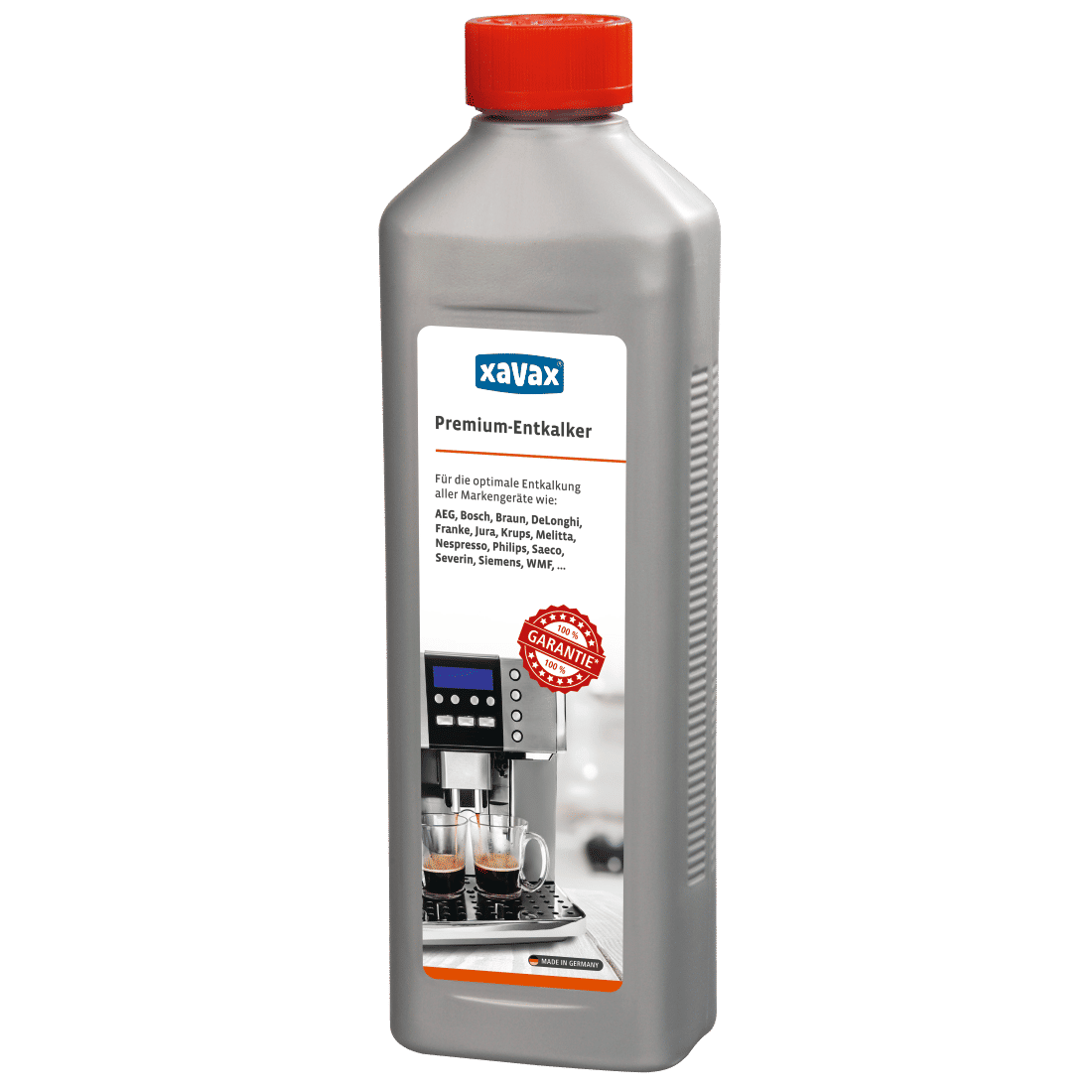 XAVAX 110732 Premium Descaler for High-Quality Coffee Machines