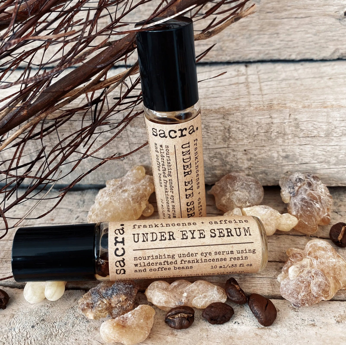 FRANKINCENSE + CAFFEINE UNDER EYE SERUM