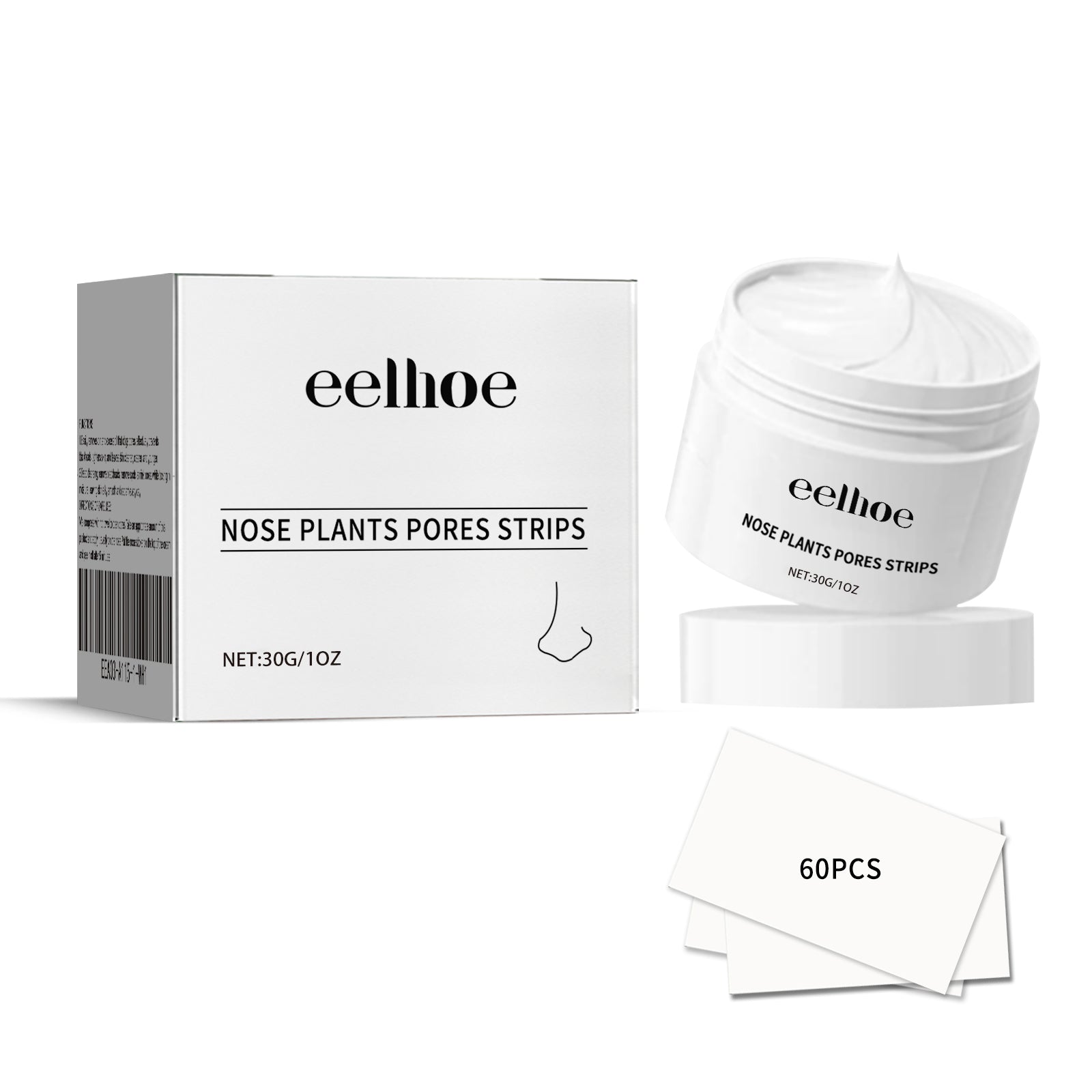 Clear Blackheads and Clean Skin, Pore Tightening, Acne Exfoliating Cream ,1set