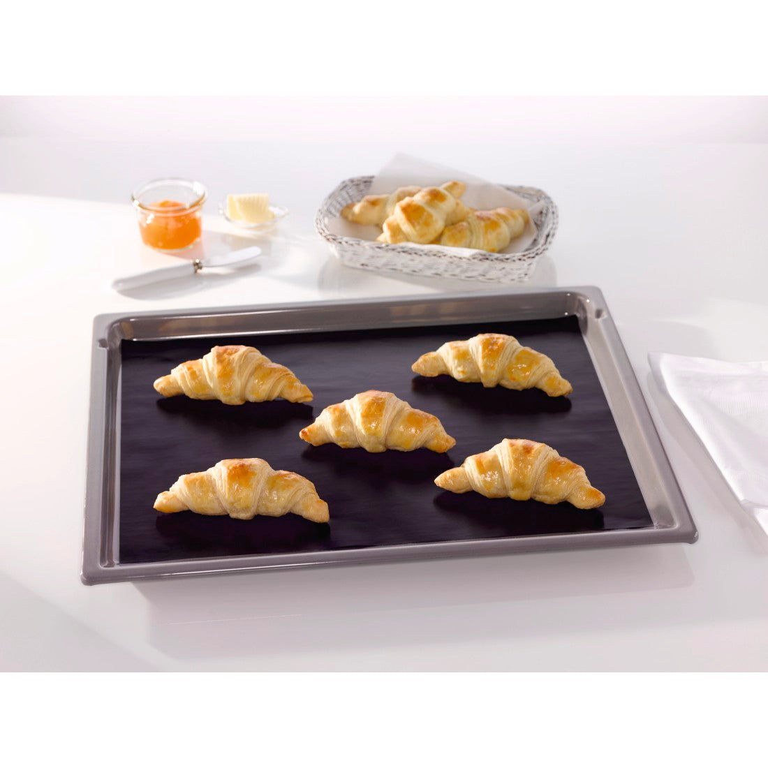 XAVAX 111495 Reusable Baking Foil, Can Be Trimmed to Size, Teflon Coating, 40 x 33 cm